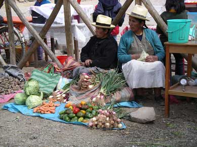 Pérou - Marché de Ollantaytambo