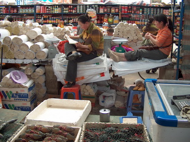 Tibet - Marché à Lhassa