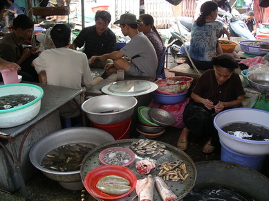 Viet-Nam - Marché de Hanoï