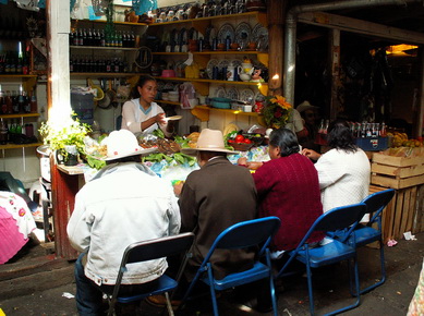 Mexique - Cantine à Patzcuaro