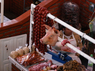 Mexique - Marché couvert à Oaxaca