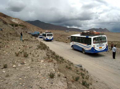 Tibet - Sur la route de Chigatse