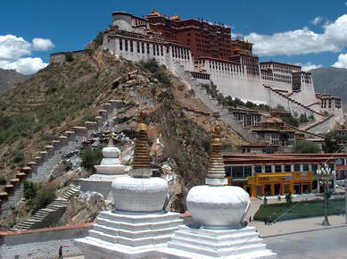 Tibet - Lhassa, le Potola